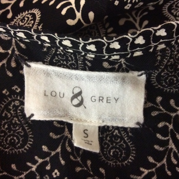 Lou & Grey Paisley Pattern Drawstring Waist Dress - Picture 6 of 7